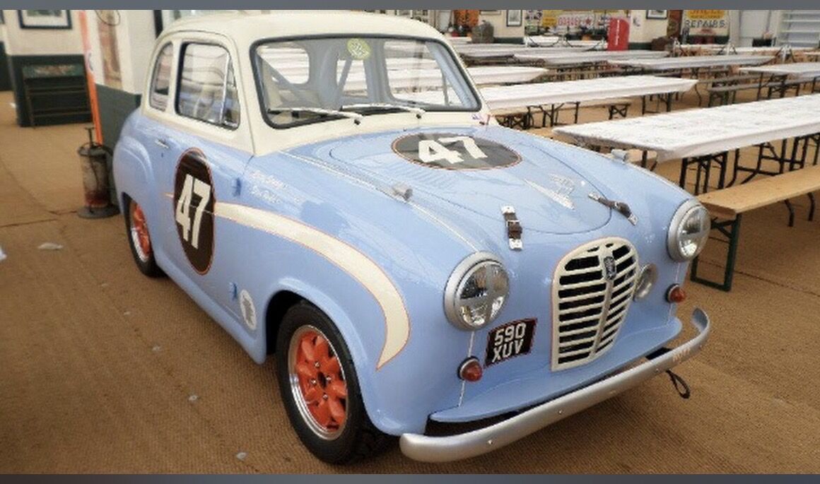 Classic race car restoration