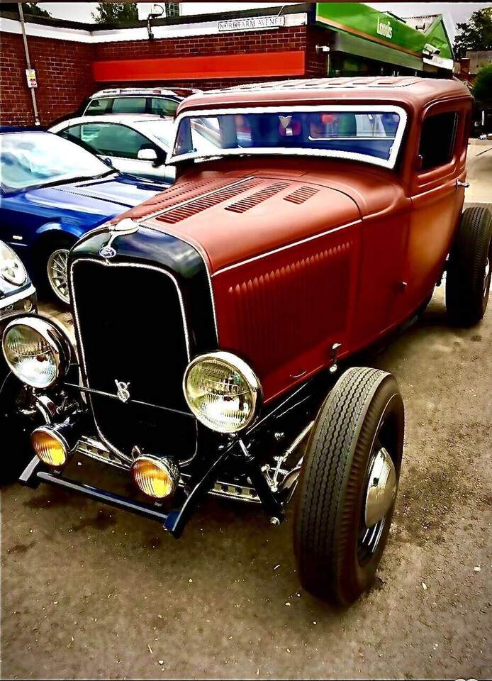 Classic hot rod restoration