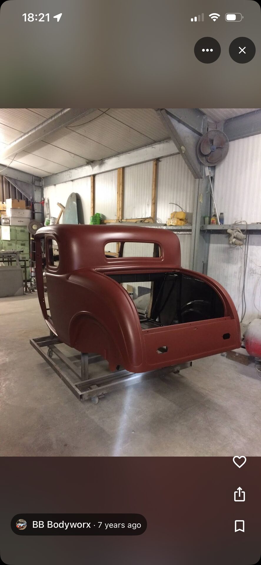 Before Hot Rod Restoration
